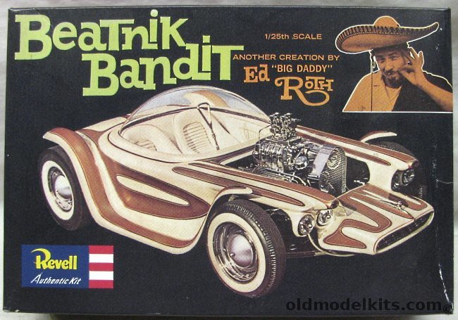 Revell 1/25 Ed 'Big Daddy' Roth's Beatnik Bandit, H1279-200 plastic model kit
